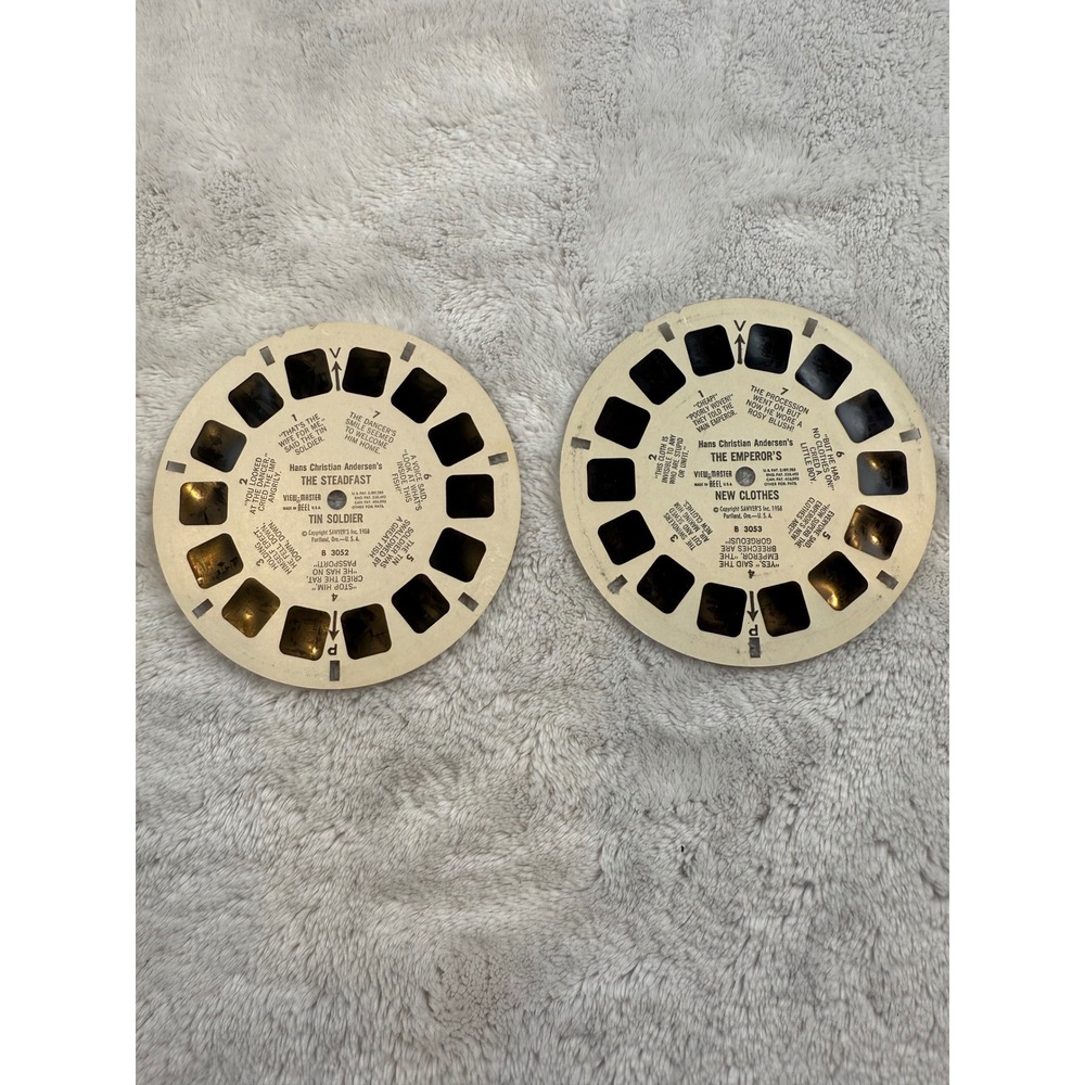 Vintage View-Master Reel Set: Hans‎ Christian Andersen Stories 1958